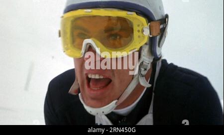 DOWNHILL RACER 1969  Paramount Pictures film with Robert Redford Stock Photo