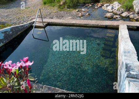 Kuniavitis Thermal Baths, Cosmetic Springs, Kouniaviti, Kamena Vourla, Phthiotis, Central Greece, Greece Stock Photo