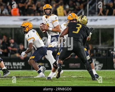 August 31, 2023: Kent State quarterback Michael Alaimo (18) during 1st half NCAA between the Kent State Golden Flashes and the UCF Knights at FBC Mortgage Stadium in Orlando, FL. Romeo T Guzman/CSM Stock Photo