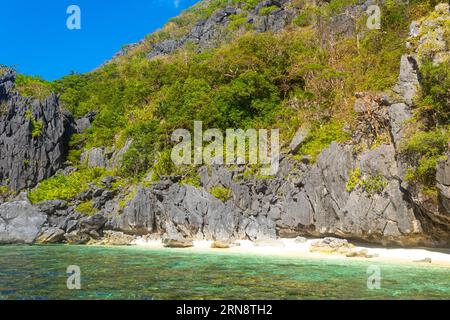 Shimizu Island, Bacuit Archipelago, El Nido, Palawan, Philippines Stock Photo