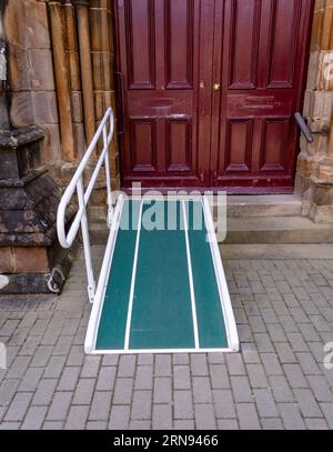 Wheelchair Ramps and Walkways at Churches Stock Photo - Alamy