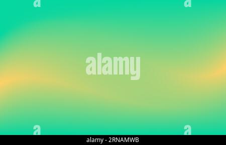 Abstract background vector illustration on gradient mesh design style. Elegant green and yellow colors blend. Suitable for website, wallpaper, digital Stock Vector