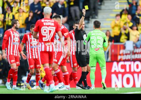 Roland Niczuly of Sepsi OSK in action during semifinal of the