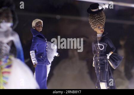 Moschino Barbie, Barbie The Icon exposition at Mudec museum in Milan, Italy  Stock Photo - Alamy