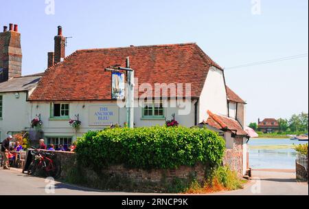 The Anchor Bleu, Bosham. Stock Photo