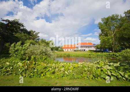 Denmark, Rungsted Kyst - July 04, 2023: The Karen Blixen Museum is located in the author's birthplace and private home. Stock Photo