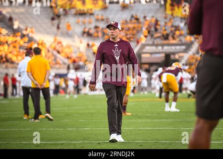 Arizona State Head Coach Kenny Dillingham Applauds His Players As They ...