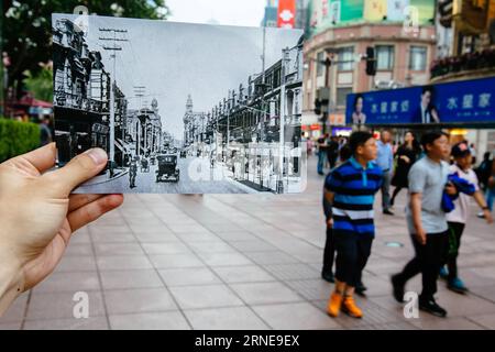 1920s street scene in Shanghai, China Stock Photo - Alamy