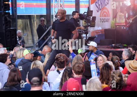 New York, USA. 01st Sep, 2023. Darius Rucker performs on NBC's 'Today' Show at Rockefeller Center in New York, NY on September 1, 2023. (Photo by Efren Landaos/Sipa USA) Credit: Sipa USA/Alamy Live News Stock Photo