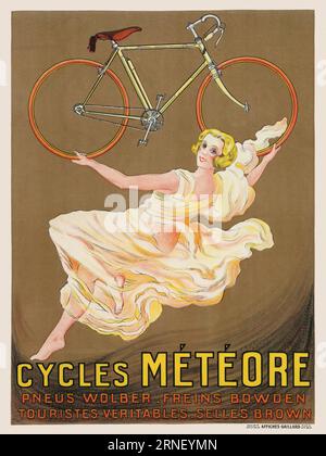Frein Hydraulique Frein De Vélo Bowden Touriste Arrière - Modèle Vintage 1915 - Occasion Fonctionnel Avec Usure Légère Bijou Breton