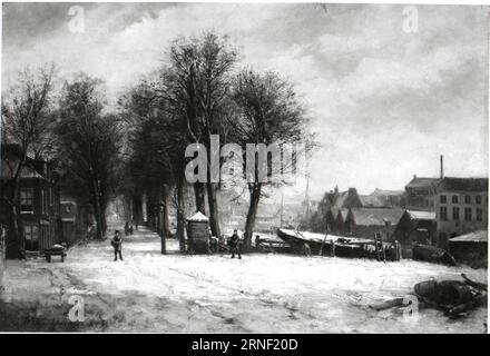 View of the first Muiderpoort in Amsterdam; Face of the Muider