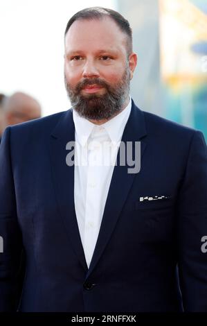 Georgios 'Yorgos' Lanthimos bei der Premiere des Kinofilms 'Poor Things' auf der Biennale di Venezia 2023 / 80. Internationale Filmfestspiele von Venedig im Palazzo del Cinema. Venedig, 01.09.2023 Stock Photo