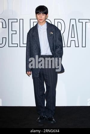 Seoul, South Korea. 1st Sep, 2023. South Korean actor Jung Hae-In, attends a photocall for the DIOR Lady Dior Celebration Exhiibition in Seoul, South Korea on September 1, 2023. (Photo by: Lee Young-ho/Sipa USA) Credit: Sipa USA/Alamy Live News Stock Photo