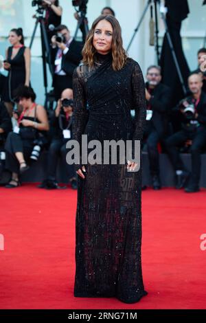 Venice, Italy. 01st Sep, 2023. Matilde Gioli attending the Poor Things Premiere as part of the 80th Venice Film Festival (Mostra) in Venice, Italy on September 01, 2023. Photo by Aurore Marechal/ABACAPRESS.COM Credit: Abaca Press/Alamy Live News Stock Photo