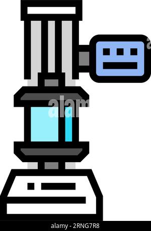 compression testing materials engineering icon doodle illustration ...