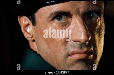 DEMOLITION MAN 1993 Warner Bros. film with Sylvester Stallone Stock Photo