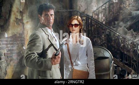 ASSASSINS 1995 Warner Bros. film with Sylvester Stallone and Julianne Moore Stock Photo