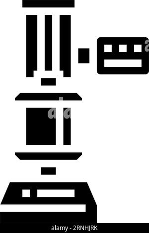 compression testing materials engineering icon doodle illustration ...