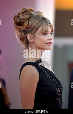 Venice, Italy. 01st Sep, 2023. VENICE, ITALY - SEPTEMBER 01: Barbara Palvin attends a red carpet for the movie 'Poor Things' at the 80th Venice International Film Festival at on September 01, 2023 in Venice, Italy. Credit: dpa/Alamy Live News Stock Photo