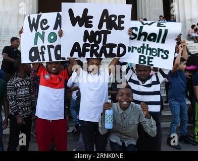 (170224) -- WASHINGTON, Feb. 24, 2017 -- Students of Watkins Elementary School participate in the 13th annual reading of Martin Luther King s I Have a Dream speech event at Lincoln Memorial in Washington D.C., capital of the United States, on Feb. 24, 2017 to commemorate the civil rights leader. ) U.S.-WASHINGTON D.C.-MARTIN LUTHER KING-COMMEMORATION BaoxDandan PUBLICATIONxNOTxINxCHN   Washington Feb 24 2017 Students of Watkins Elementary School participate in The 13th Annual Reading of Martin Luther King S I have a Dream Speech Event AT Lincoln Memorial in Washington D C Capital of The United Stock Photo