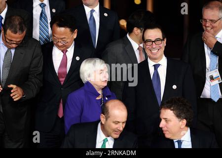 (170317) -- BADEN-BADEN(GERMANY), March 17, 2017 -- Participants wait for a family photo session during the G20 Finance Ministers and Central Bank Governors meeting in Baden-Baden, Germany on March 17, 2017. ) GERMANY-BADEN-BADEN-G20-MEETING LuoxHuanhuan PUBLICATIONxNOTxINxCHN   bath bath Germany March 17 2017 Participants Wait for a Family Photo Session during The G20 Finance Minister and Central Bank Governors Meeting in bath bath Germany ON March 17 2017 Germany bath bath G20 Meeting LuoxHuanhuan PUBLICATIONxNOTxINxCHN Stock Photo