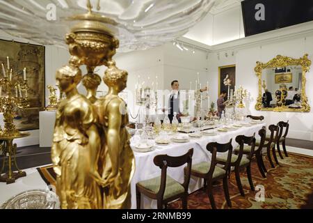 (170520) -- LONDON, May 20, 2017 -- A collection of objects from the Belgravia home of Lord Ballyedmond is presented in the Sotheby s auction house sale which recalls the aristocratic London town house in London, Britain on May 19, 2017. ) (gj) BRITAIN-LONDON-SOTHEBY S-THE BALLYEDMOND COLLECTION RayxTang PUBLICATIONxNOTxINxCHN   London May 20 2017 a Collection of Objects from The Belgravia Home of Lord  IS presented in The Sotheby S Auction House Sale Which recall The aristocratic London Town House in London Britain ON May 19 2017 GJ Britain London Sotheby S The  Collection RayxTang PUBLICATIO Stock Photo