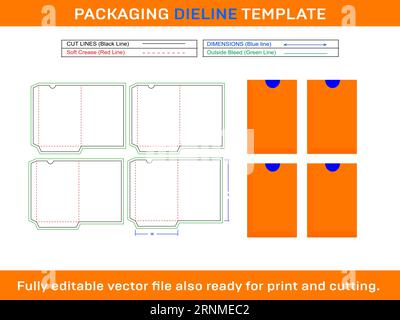 Die Line File Invitation Envelope, Die line Template, SVG, EPS, PDF, DXF, Ai, PNG, JPEG Stock ...