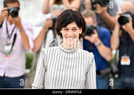 (170526) -- CANNES, May 26, 2017 -- French actress, member of the jury, Clotilde Hesme, poses for a photocall in Cannes, France on May 26, 2017. The jury of Short Films and Cinefondation of the 70th Cannes Film Festival is composed by Romanian director, screenwriter, producer Cristian Mungiu, French actress Clotilde Hesme, American director, screenwriter Barry Jenkins, Singaporean director, screenwriter, producer Eric Khoo and Greek Director, screenwriter, producer Athina Rachel Tsangari. )(yk) FRANCE-CANNES-70TH CANNES FILM FESTIVAL-JURY-SHORT FILMS AND CINEFONDATION ChenxYichen PUBLICATIONxN Stock Photo