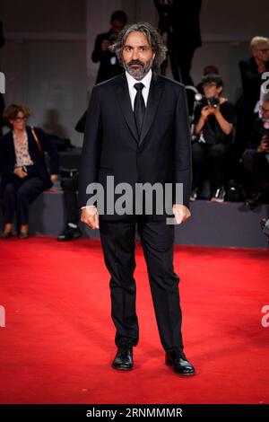 Venice, Italy. 02nd Sep, 2023. Saverio Costanzo attend a red carpet for the movie ''Finalmente L'Alba'' at the 80th Venice International Film Festival on September 01, 2023 in Venice, Italy. (Photo by Daniele Cifala/NurPhoto) Credit: NurPhoto SRL/Alamy Live News Stock Photo