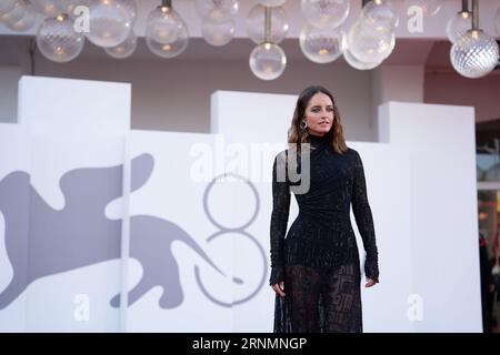 Venice, Italy. 01st Sep, 2023. VENICE, ITALY - SEPTEMBER 01: Matilde Gioli attends a red carpet for the movie ''Poor Things'' at the 80th Venice International Film Festival at on September 01, 2023 in Venice, Italy. (Photo by Luca Carlino/NurPhoto) Credit: NurPhoto SRL/Alamy Live News Stock Photo