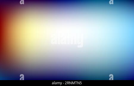 soft colorful gradient background design with glow effect Stock Vector