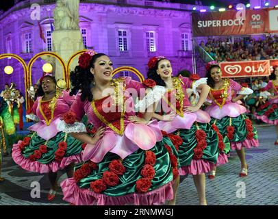 (170613) -- LISBON, June 13, 2017 -- Revelers perform during the Saint Anthony s Parade in Lisbon, capital of Portugal, on June 12, 2017. Lisbon celebrated Saint Antony s day, the city s protector, with a parade on Monday. ) (zxj) PORTUGAL-LISBON-SAINT ANTHONY S PARADE ZhangxLiyun PUBLICATIONxNOTxINxCHN   Lisbon June 13 2017 Revels perform during The Saint Anthony S Parade in Lisbon Capital of Portugal ON June 12 2017 Lisbon celebrated Saint Antony S Day The City S PROTECTOR With a Parade ON Monday  Portugal Lisbon Saint Anthony S Parade ZhangxLiyun PUBLICATIONxNOTxINxCHN Stock Photo