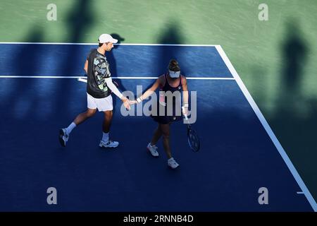 New York, New York, USA. 1st Sep, 2023. Impressions during the 2023 US Open - Tennis Championships (Credit Image: © Mathias Schulz/ZUMA Press Wire) EDITORIAL USAGE ONLY! Not for Commercial USAGE! Credit: ZUMA Press, Inc./Alamy Live News Stock Photo