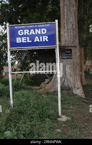 Grand Bel Air is a village in Mauritius. Grand Bel Air is situated nearby to  Ville Noire and the village Rivière des Créoles. Stock Photo