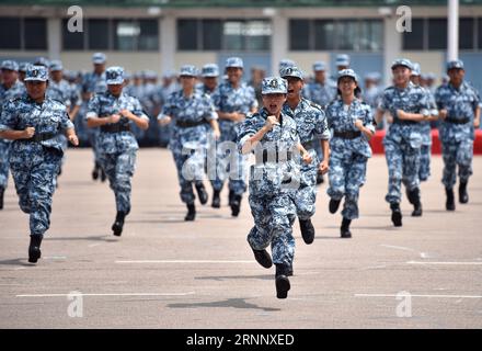 170731) -- HONG KONG, July 31, 2017 -- Students perform