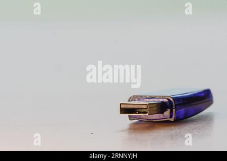Closeup of a pendrive Stock Photo