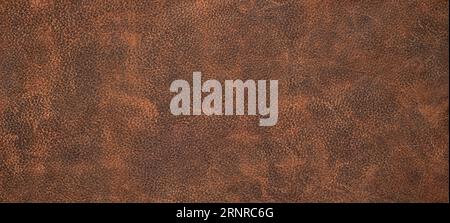 brown leather texture, skin surface as dark background Stock Photo