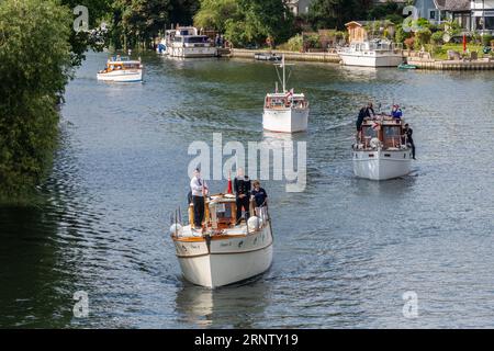 Dunkirk Little Ships and other motor cruisers meet on the River