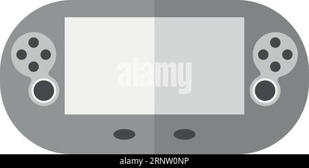 Screen joystick icon. Portable console gamepad symbol Stock Vector