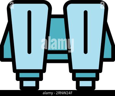 Executive jetpack icon outline vector. Boost rocket. Work speed color flat Stock Vector