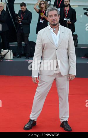 Venice Lido, Italy. 02nd Sep, 2023. Paolo Ruffini attends the red carpet of movie Maestro at 80 Venice Film Festival at Palazzo del Cinema. Credit: SOPA Images Limited/Alamy Live News Stock Photo