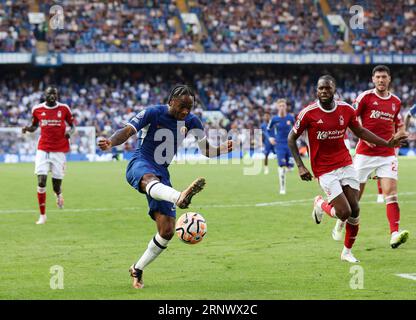 London, UK. 2nd Sep, 2023. Raheem Sterling of Chelsea during the Premier League match at Stamford Bridge, London. Picture credit should read: David Klein/Sportimage Credit: Sportimage Ltd/Alamy Live News Stock Photo