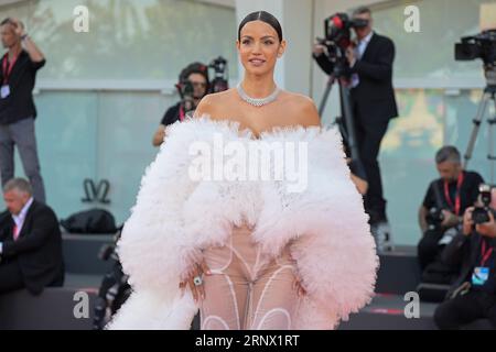 Venice Lido, Italy. 02nd Sep, 2023. Sofia Resing attends the red carpet of movie Maestro at 80 Venice Film Festival at Palazzo del Cinema. (Photo by Mario Cartelli/SOPA Images/Sipa USA) Credit: Sipa USA/Alamy Live News Stock Photo