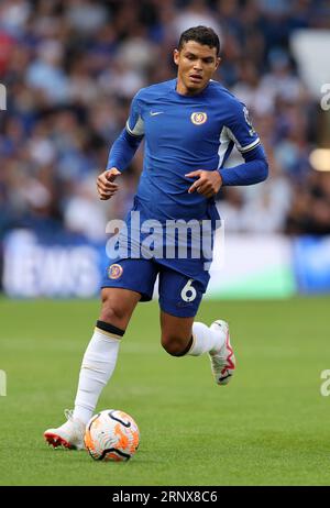 London, UK. 2nd Sep, 2023. Thiago Silva of Chelsea during the Premier League match at Stamford Bridge, London. Picture credit should read: David Klein/Sportimage Credit: Sportimage Ltd/Alamy Live News Stock Photo