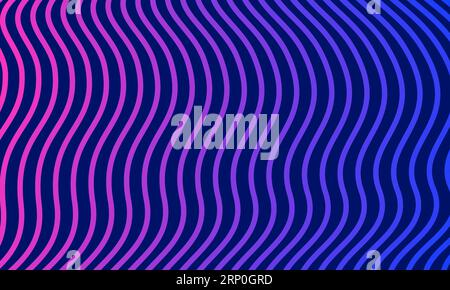 dynamic wavy vertical stripes pattern abstract background design. eps 10 vector format. Stock Vector