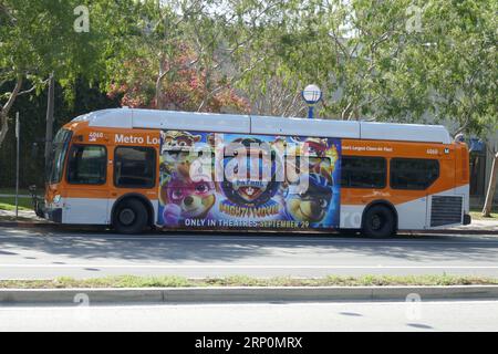 Los Angeles, California, USA 1st September 2023 Paw Patrol The Mighty Movie Bus on September 1, 2023 in Los Angeles, California, USA. Photo by Barry King/Alamy Stock Photo Stock Photo