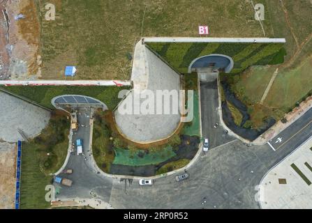 View of the Tencent Data Center in Guiyang city, southwest China's ...