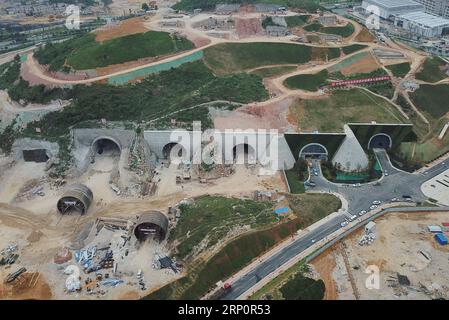 View of the Tencent Data Center in Guiyang city, southwest China's ...