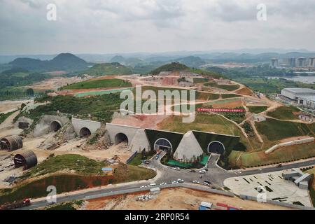 View of the Tencent Data Center in Guiyang city, southwest China's ...