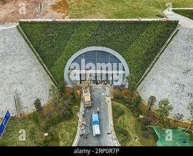 View of the Tencent Data Center in Guiyang city, southwest China's ...